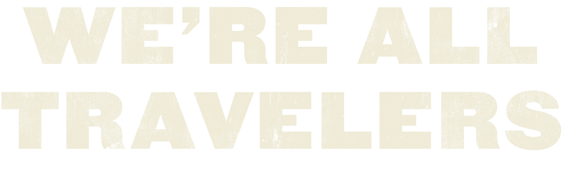 Spanishtraveler Were All Travelers Cream